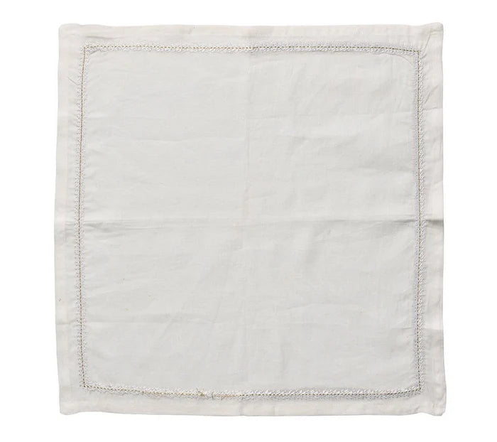 Kim Seybert Jardin Napkins - White image