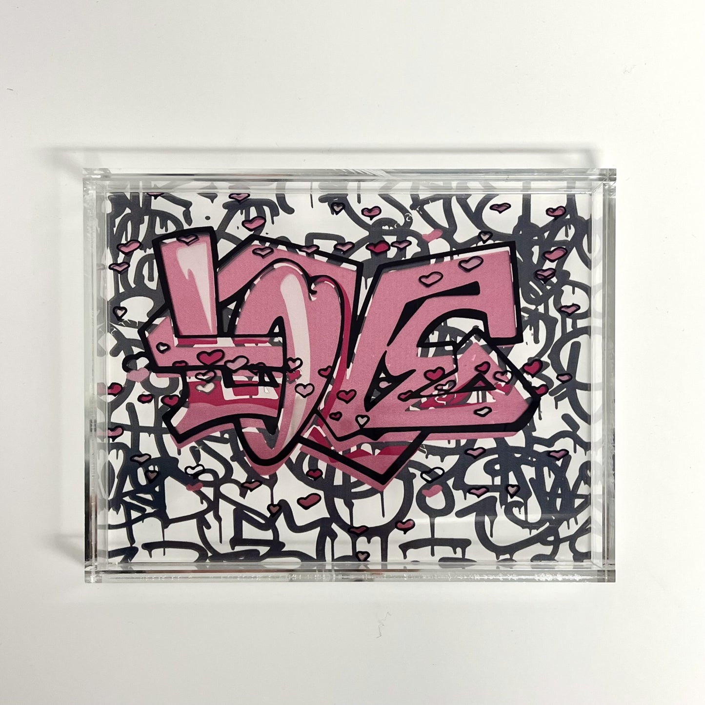 LOVE Acrylic Tray image 0