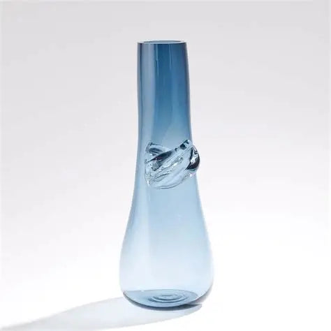 Knot Vase - Dark Blue - Large image