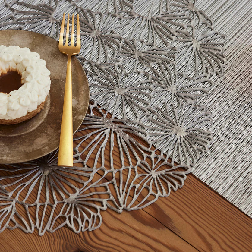 Chilewich Gunmetal Daisy Placemat image 2