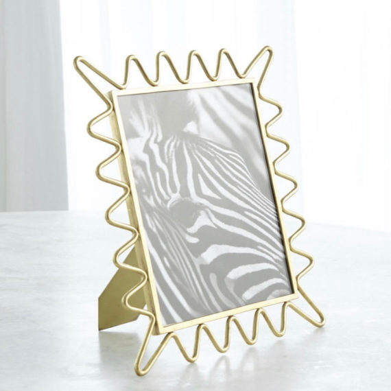 Ric Rac Gold Mirror Frame - 8x10 image