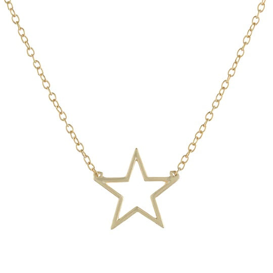 Open Star Necklace image 0
