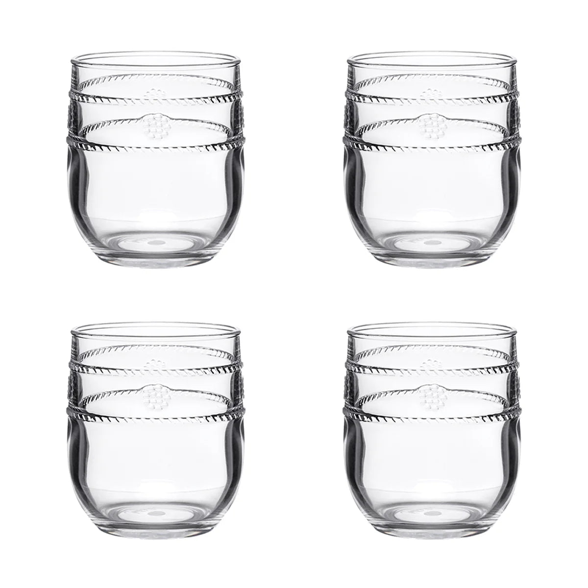 Isabella Acrylic Tumbler - Set of 4