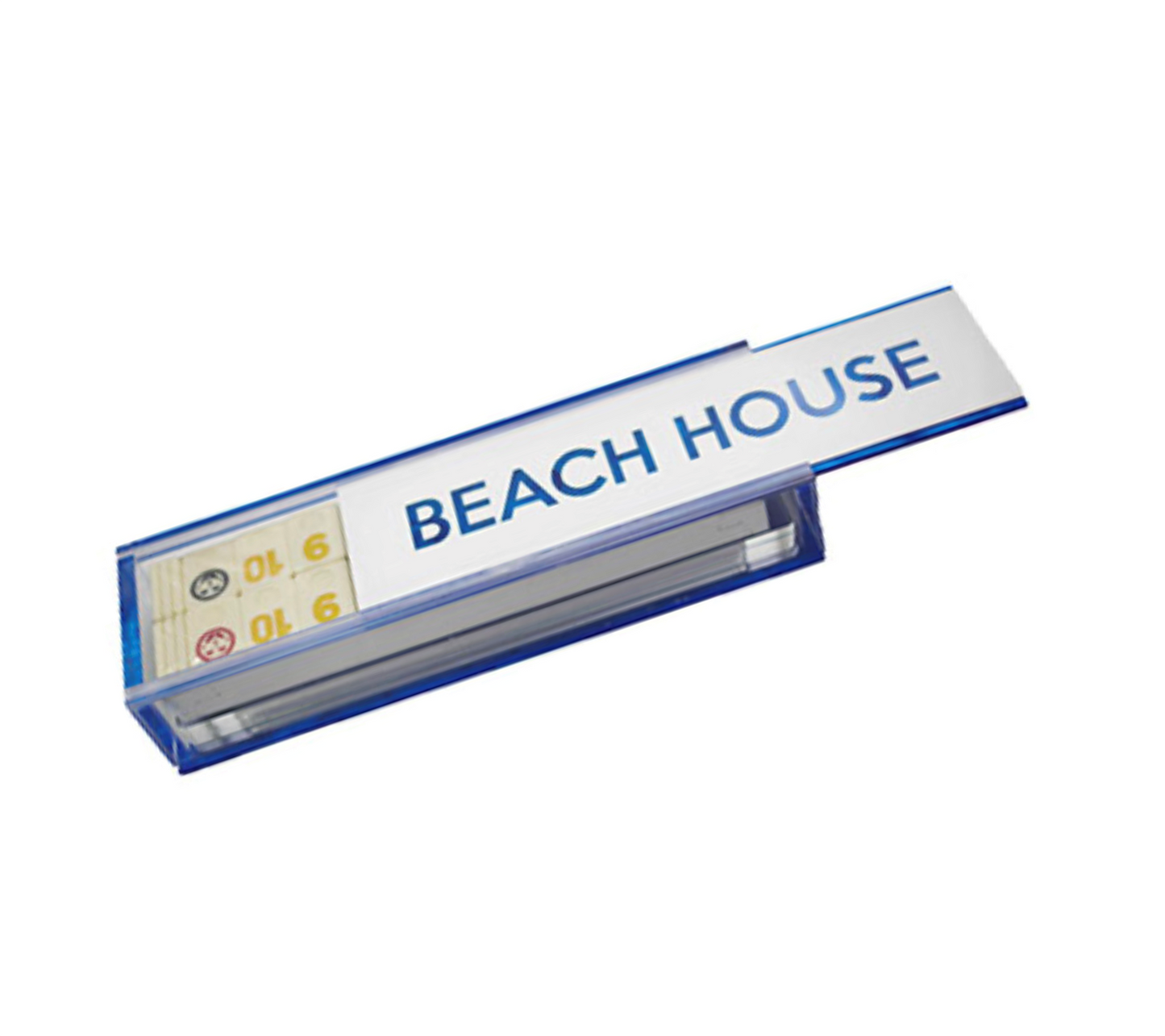 Rummy Beach House Blue Marble image 0