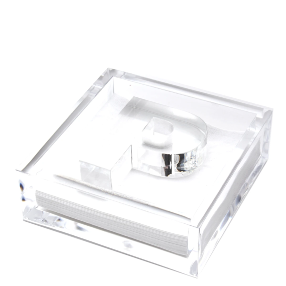 Initial Napkin Holder – Personalized Cocktail Accessory image 0