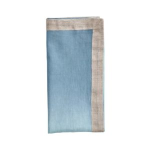 Dip Dye Sky Blue Napkins - Set of 4 image 0