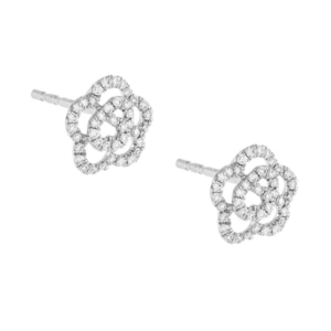 Diamond Flower Stud image 0