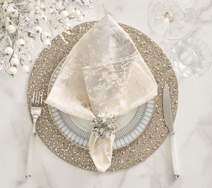 Kim Seybert Starburst Napkin Rings – Set of 4 image 2