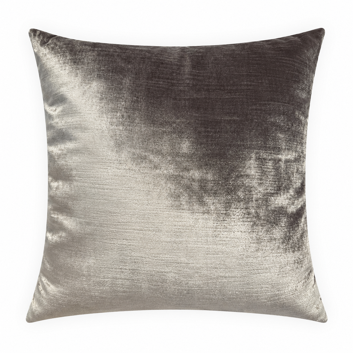 Silver Velvet Pillow - 20"x 20"