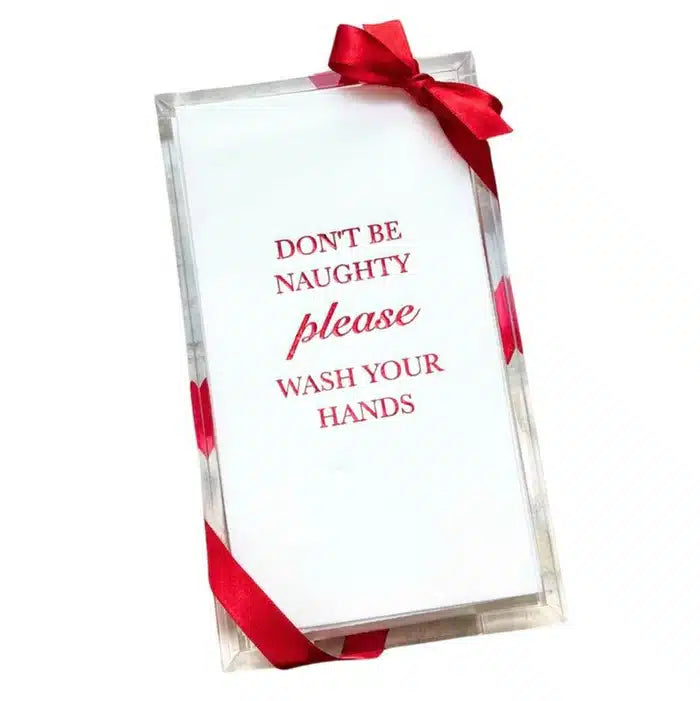 Don't Be Naughty Towel Set image 0