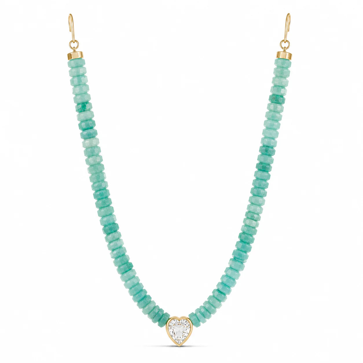 Aqua Love in Every Tone Necklace