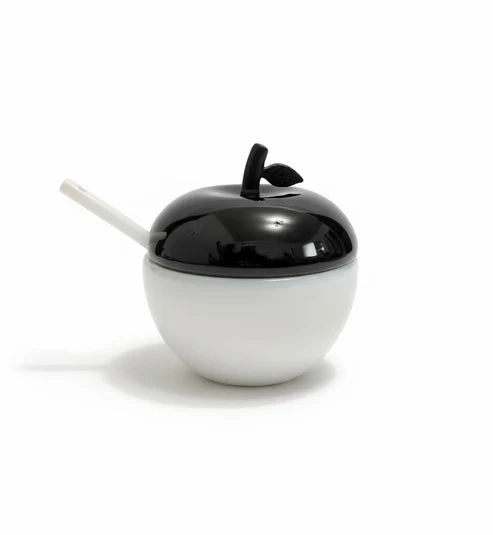 Medium Glass Honey Dish