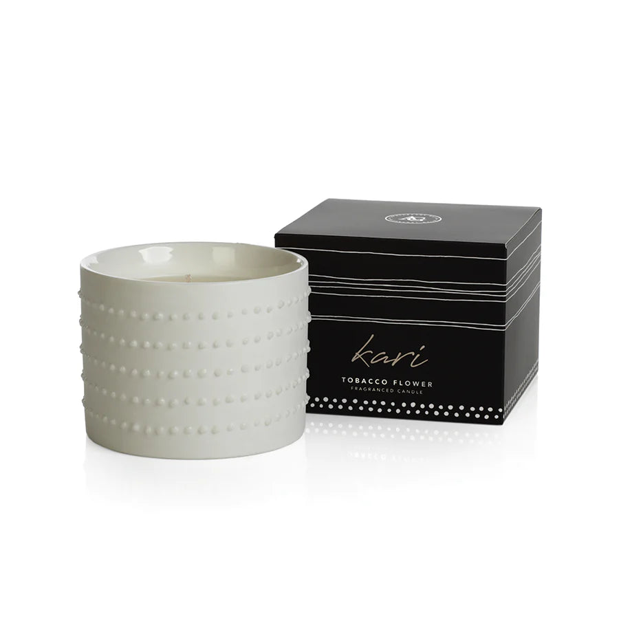 Kari Candle Tobacco Flower
