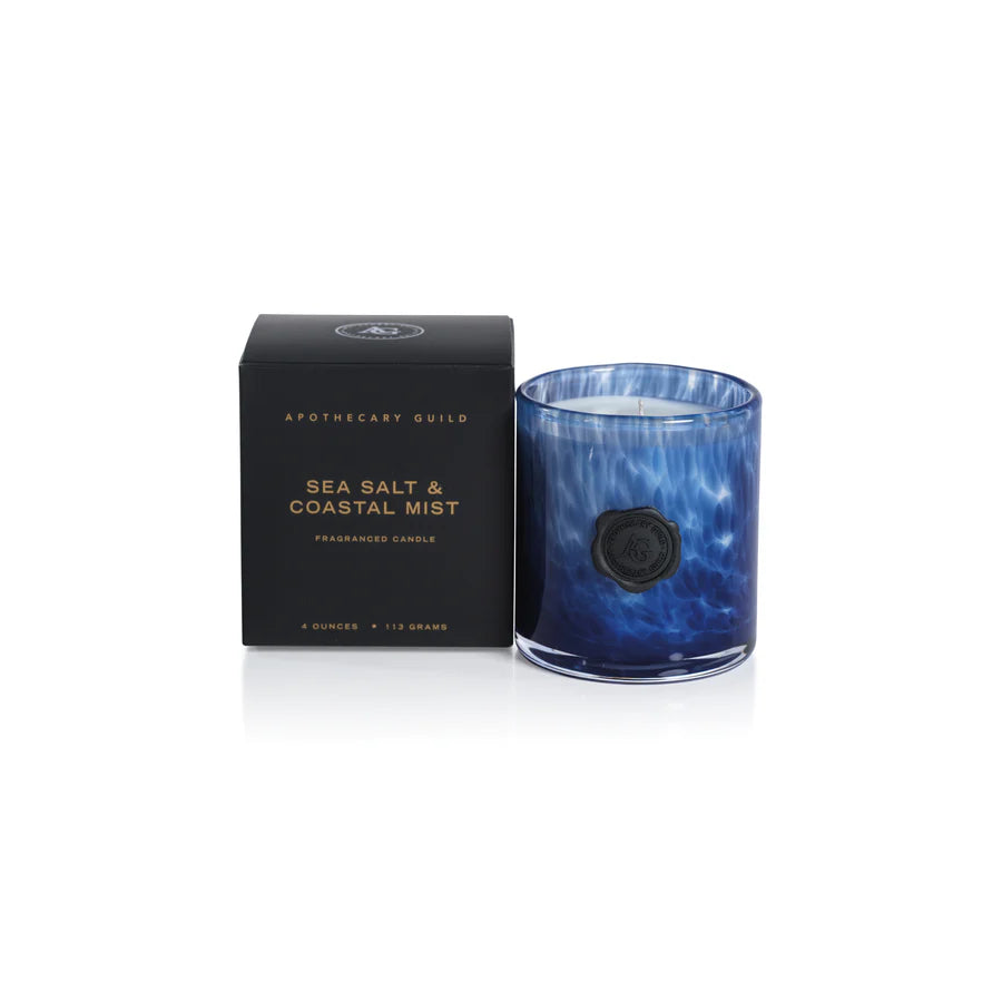 AG Opal Glass Candle Sea Salt & Costal Mist
