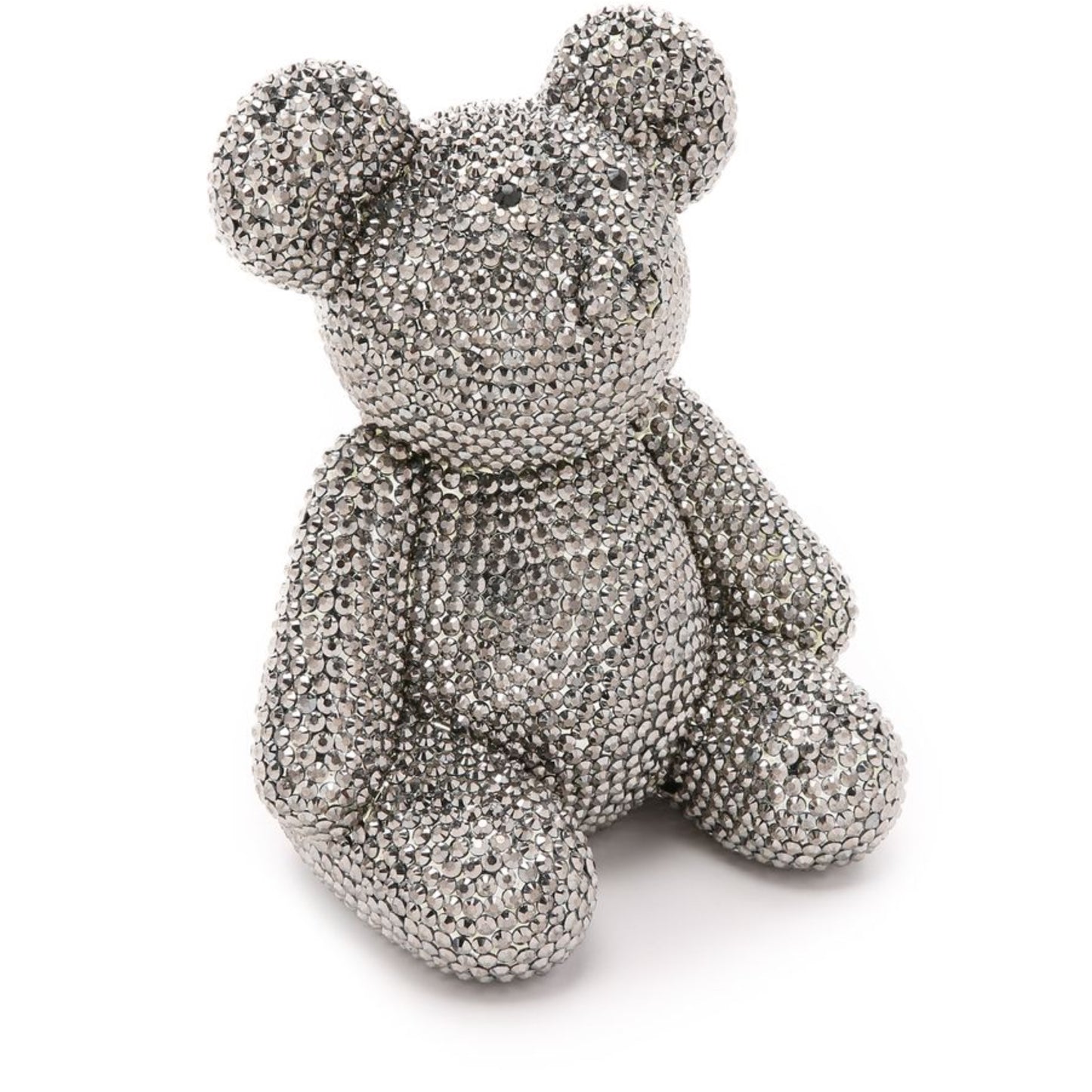 Graphite and Rhinestone Bear Bank image 0