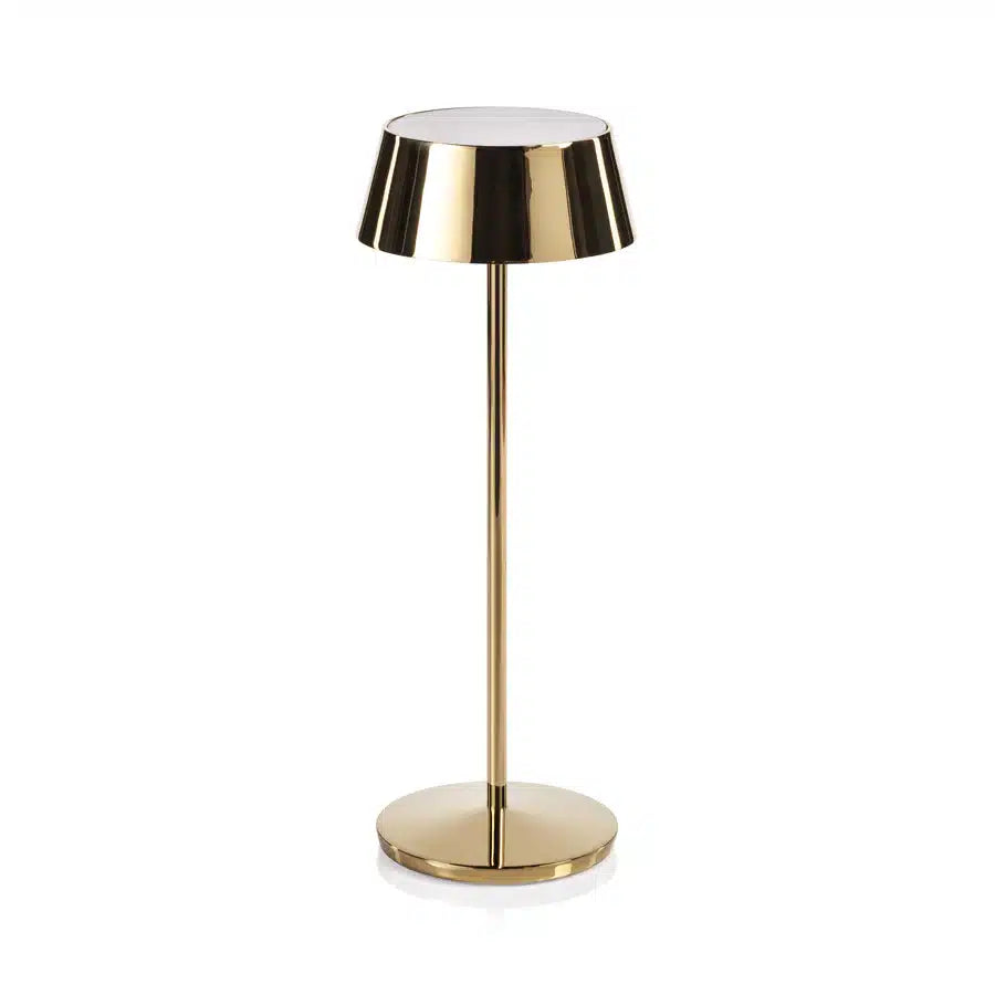 Andria Rechargeable Table Light Polished Gold image 1