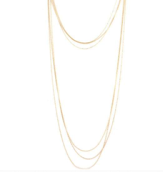 Delicate Multi Strand Necklace image 0