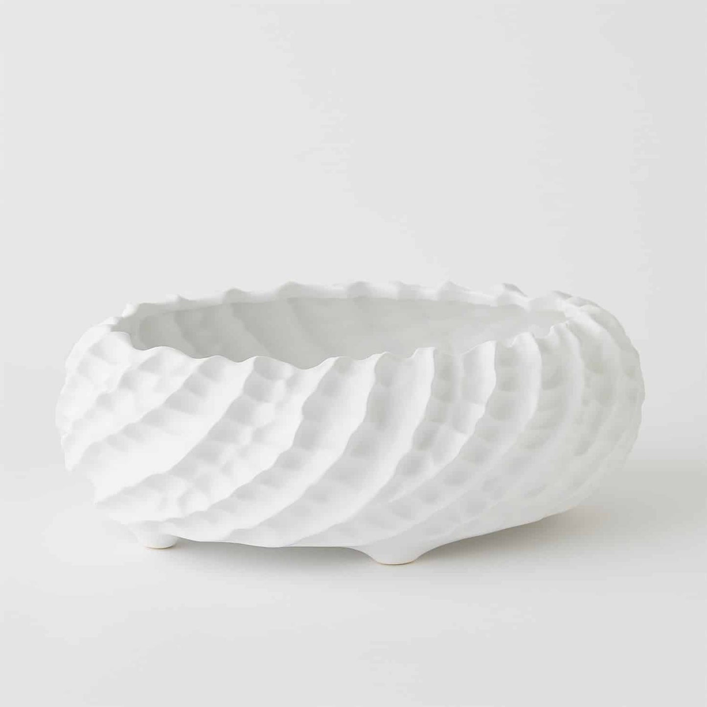 Cadoret Bowl Matte White - Large image