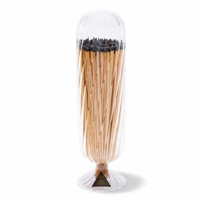 Helix Fireplace Match Cloche - Black image