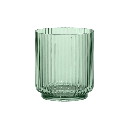 Mesa Acrylic Clear Drinkware - Sage Green, Short image