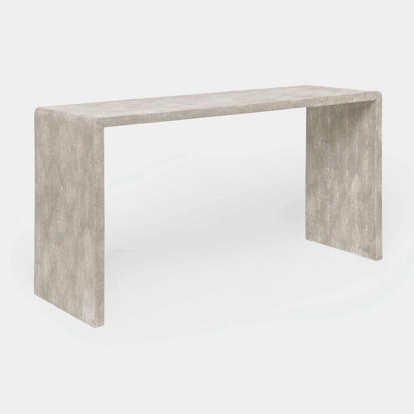 Harlow Console Faux Shagreen image 0