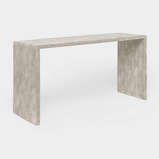 Harlow Console Faux Shagreen image 0