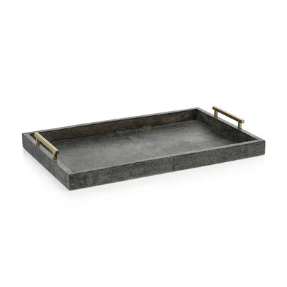 Nika Shagreen Bar Tray image 0
