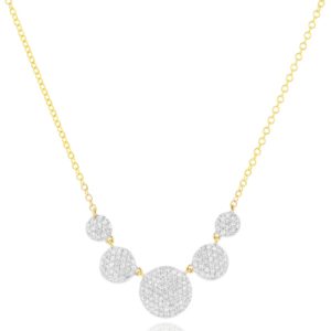 Graduated Infinity Station Necklace image 0