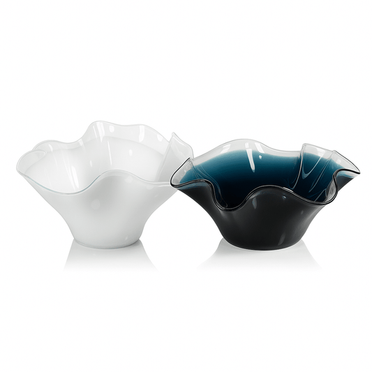 Tropezana Tall Wave Glass Bowl image 0