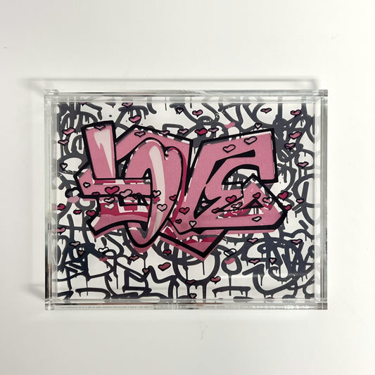 LOVE Acrylic Tray image 0