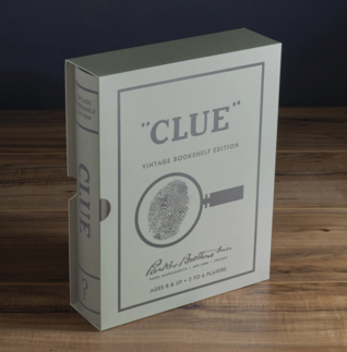 Clue Vintage Bookshelf Game image 0