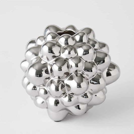 Silver Bubble Vase - Large image 0