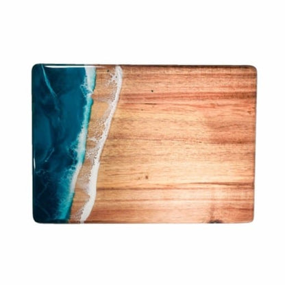 Small Resin Charcuterie Board - Ocean Vibes image
