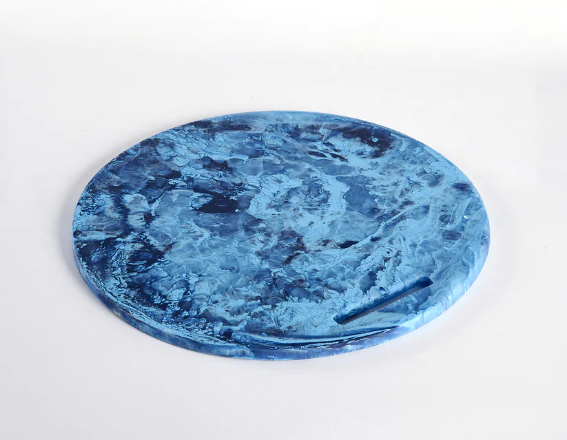 Nashi Home Round Board - Denim image