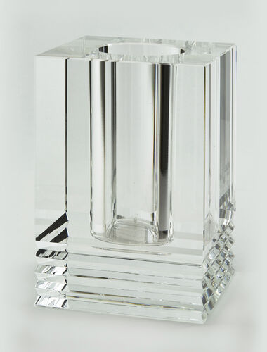 Crystal Square Vase image 0