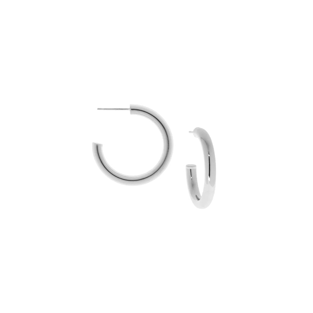 1 1/4" Hollow Post Hoop | Silver image 0