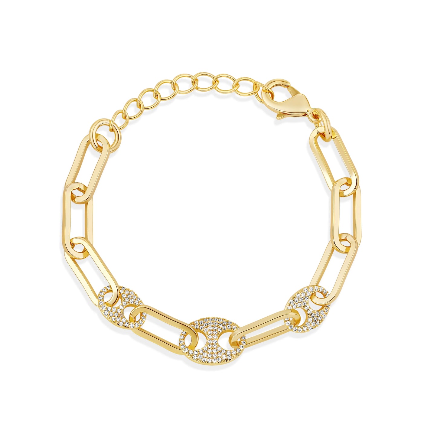 Pavé Mariner Bracelet