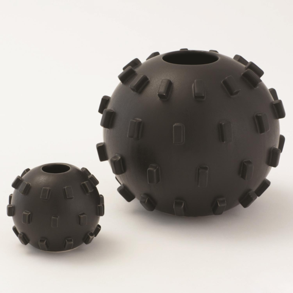 Thielo Vase - Matte Black - SM image 0