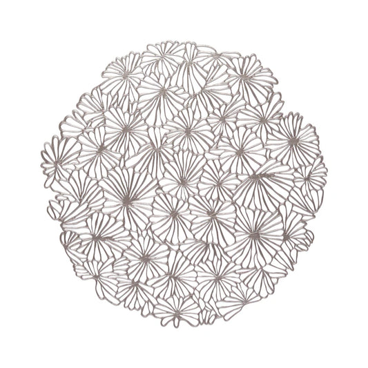 Chilewich Gunmetal Daisy Placemat image 0