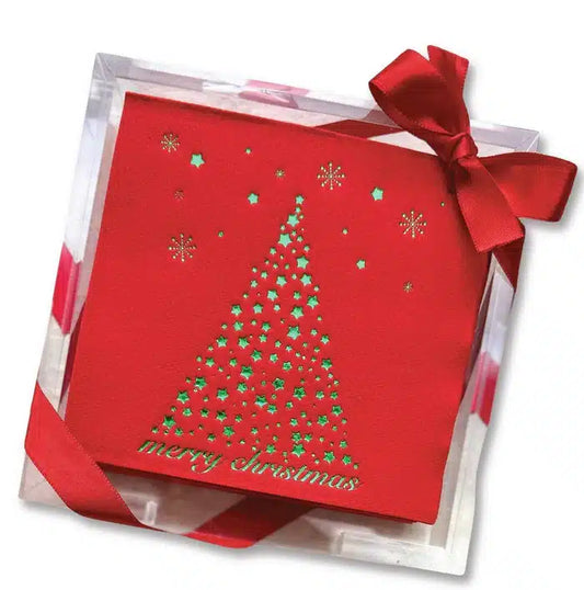 Merry Christmas Cocktail Napkin Set image 0