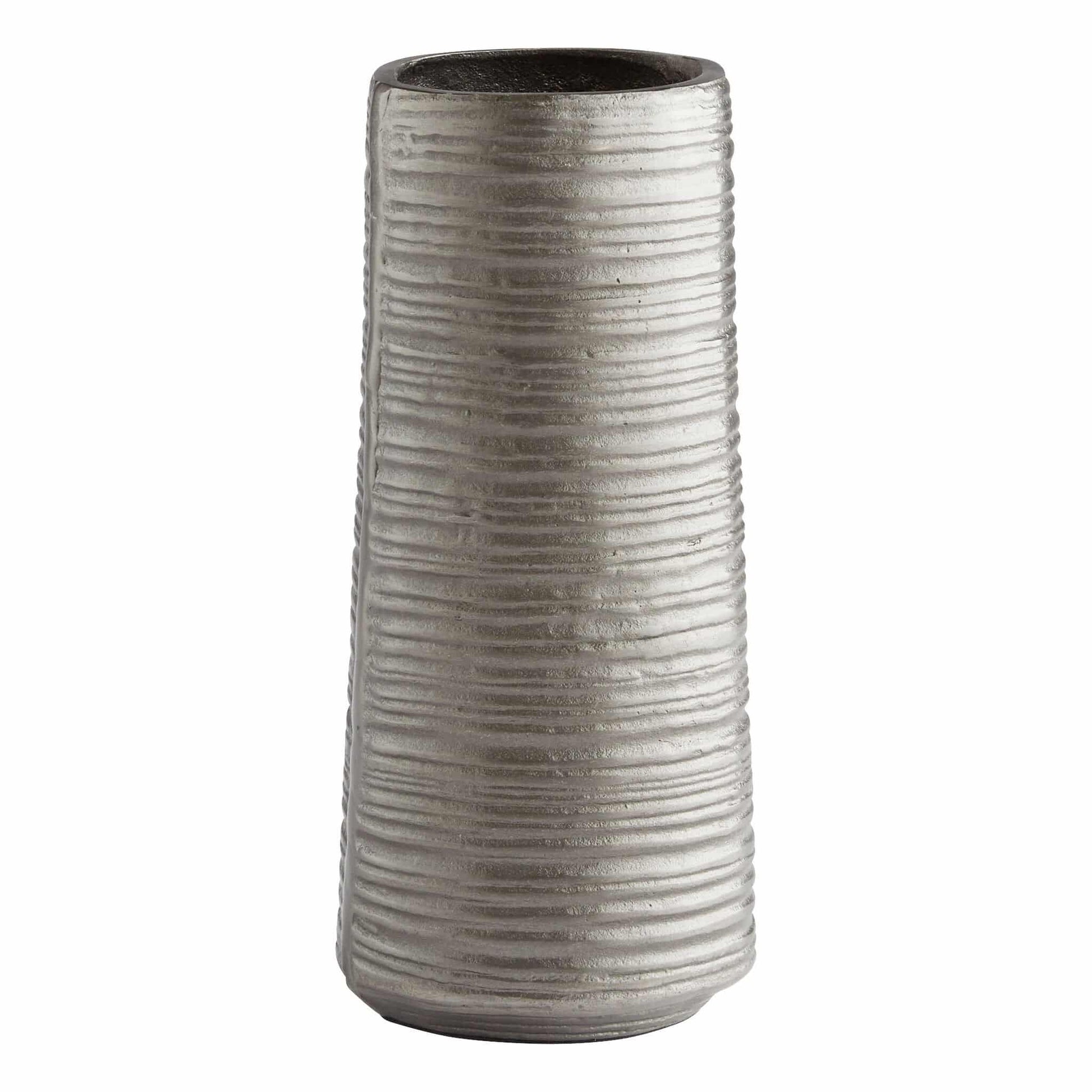Jasper Vase Zinc image 0