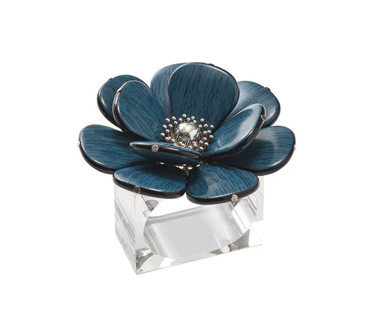 Kim Seybert Begonia Napkin Rings image 0