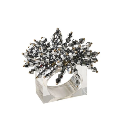 Kim Seybert Brilliant Napkin Rings – Set of 4 image 0