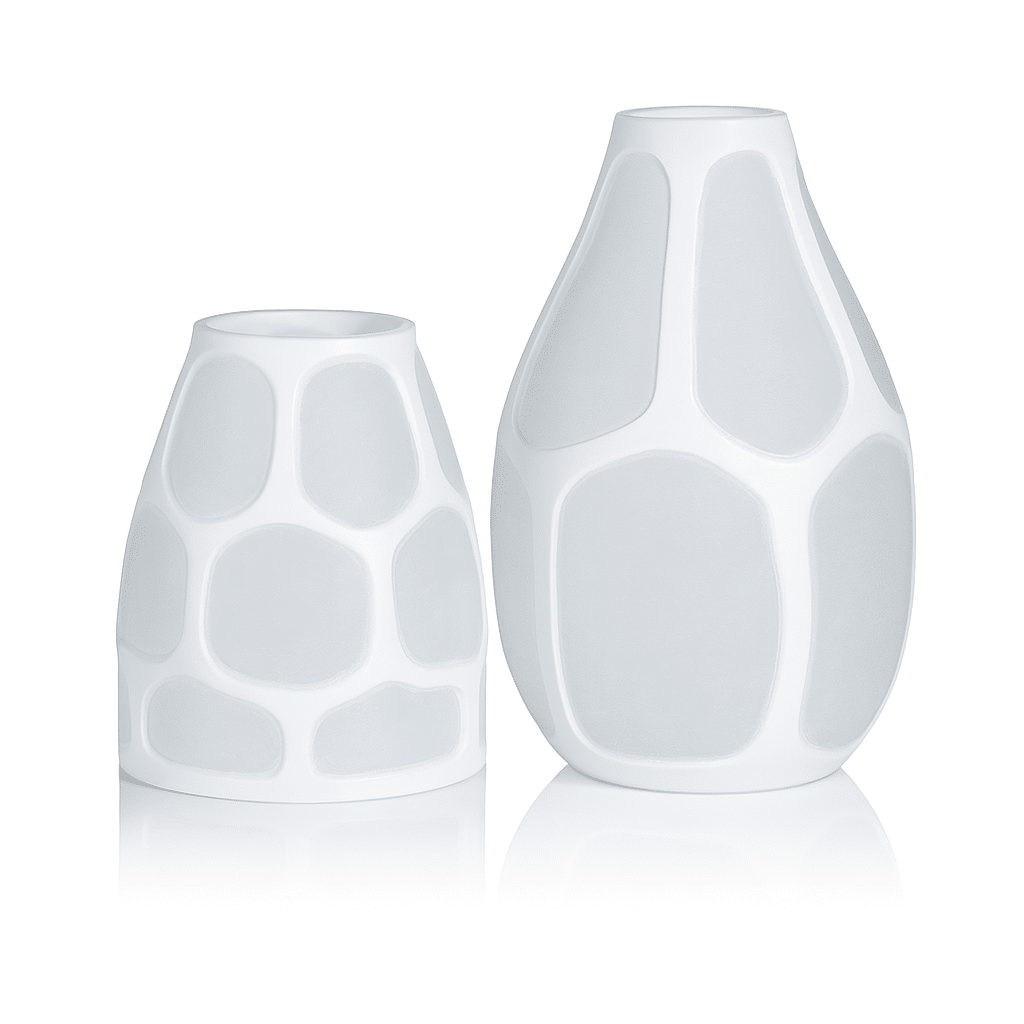 Cape Coral Glass Vase image 0