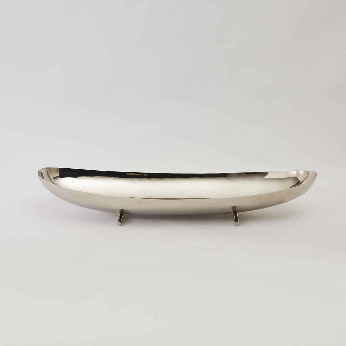 Large Nickel Boat Bowl image 0