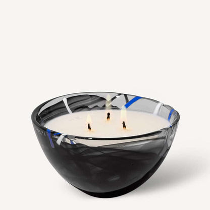 Kosta Boda Contrast Black Candle image 0