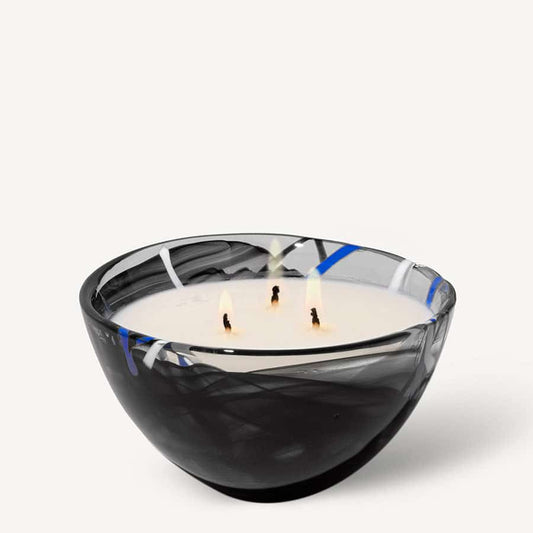Kosta Boda Contrast Black Candle image 0