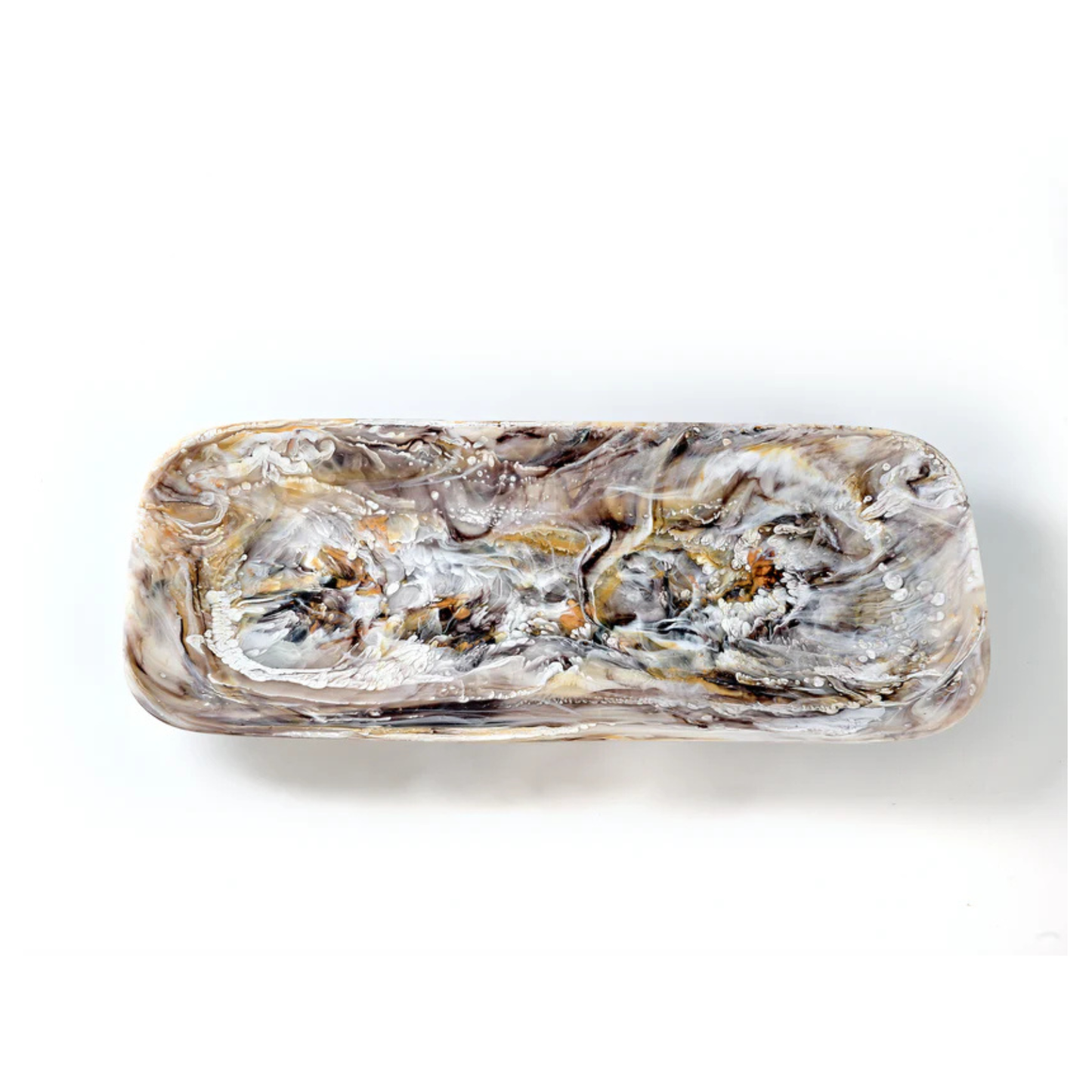Nashi Home Rectangular Platter - Mocha image