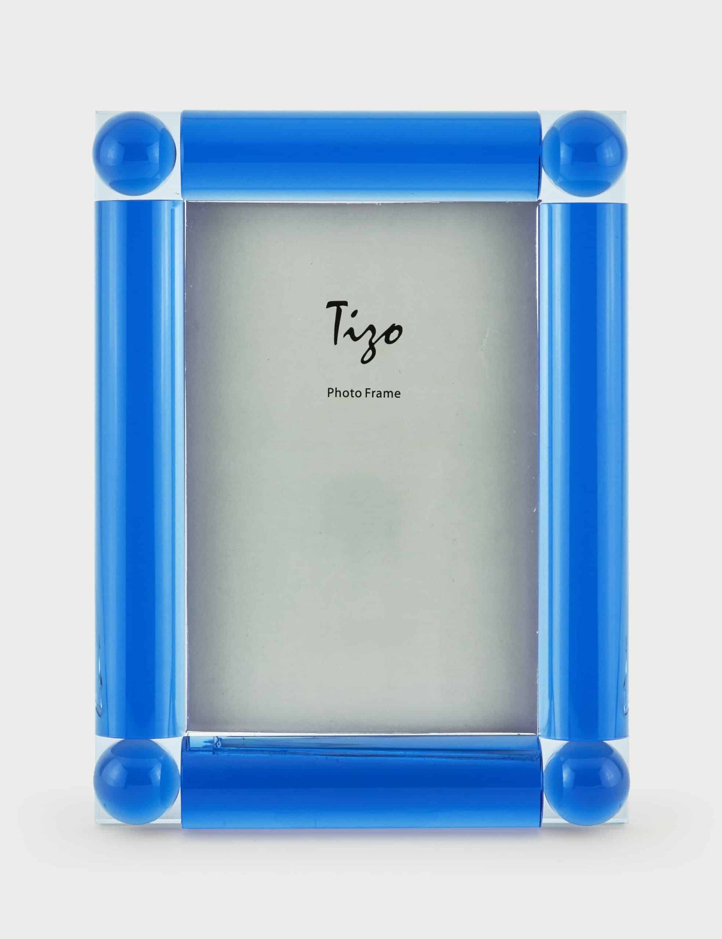Tizo Crystal 4 Corner Ball Frame - 4x6, Blue image
