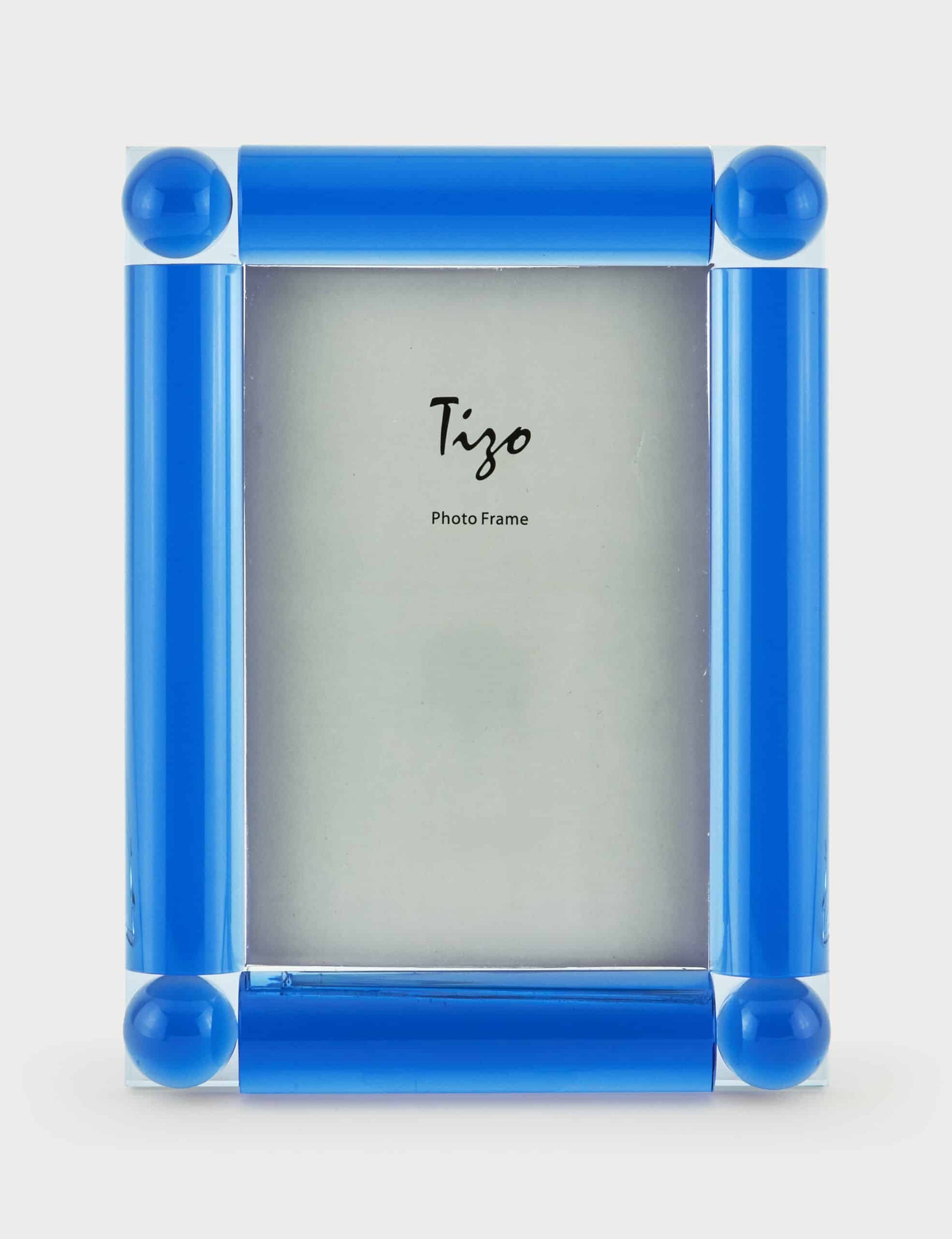 Tizo Crystal 4 Corner Ball Frame - 4x6, Blue image